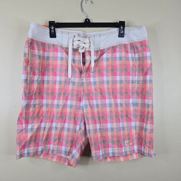 Tommy Bahama plaid swim trunks size 36 - Picture 1 of 6